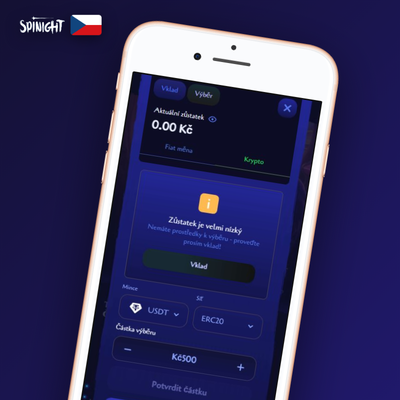 Bankovní převod bez poplatku pro výběr výhry ve Spinight Casino