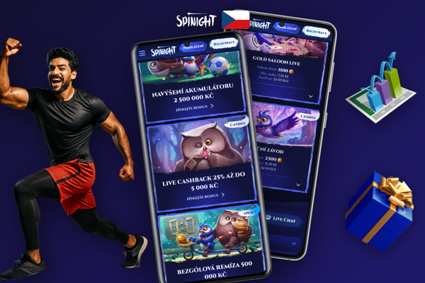 Spinight promo kód je jednorázový – každý hráčský účet jej uplatní pouze jednou