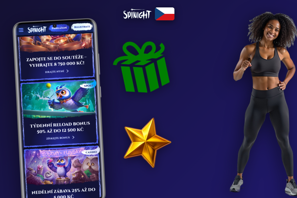 Spinight promo kód má platnost 10 dní – nenechte uvítací bonus propadnout